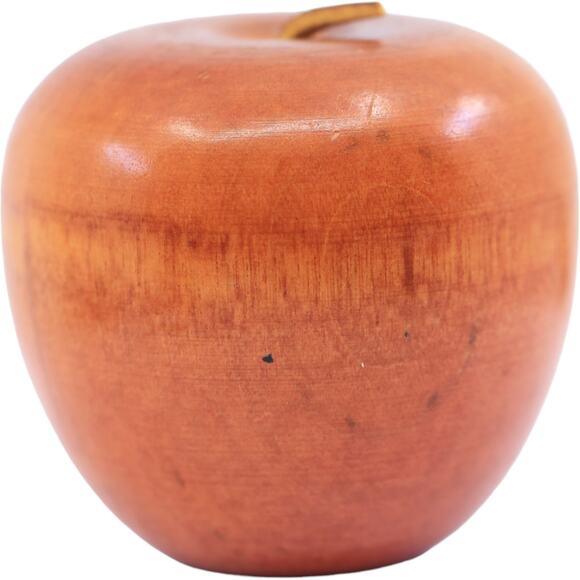 Teachers Apple Wooden Desk Ornament - Picture 5 of 7